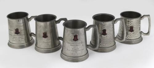 TROPHIES: A group of five&nbsp;cup style trophies awarded to David Jones by the 'Rolls-Royce Owners Club of Australia' at various events