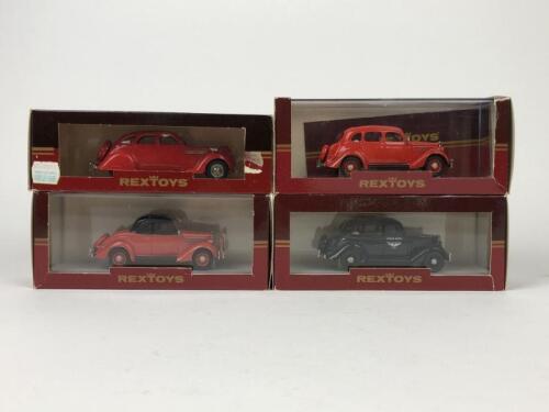 REXTOYS: Four scale models by Rextoys