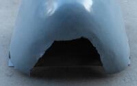 AUSTIN: A circa 1930s Austin Seven rear 'boat tail' section, colour grey - 2