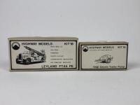 WHITE METAL KITS: Three white metal kits by CCC and Highway Models - 2