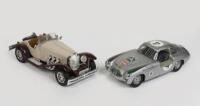 MERCEDES: Two 1:24 scale Mercedes models comprising a&nbsp;Mercedes-Benz 300SL Carrera Panamericana by CMC and a&nbsp;Bburago Mercedes-Benz&nbsp;SSK