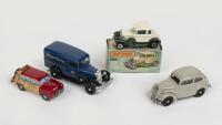 FORD: A group of four small scale Ford models
