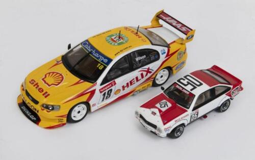 BIANTE: Two small Biante models, a 1:64 scale, 1979 HDT LX Torana A9X as driven by Brock/Richards and a 1:43 scale, 2003 Ford Falcon BA XR8, no boxes