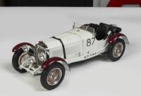 MERCEDES-BENZ: A 1:18 scale model of the Mercedes-Benz SSKL&nbsp;as raced&nbsp;in the 1931 Mille Miglia&nbsp;No.87 in white by CMC