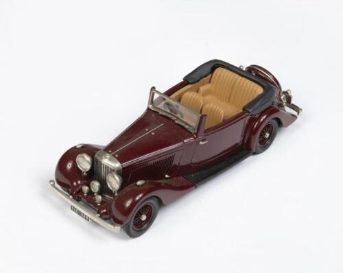 BENTLEY: A Landsdowne Models, 1:43 scale, 1936 Bentley 4 1/4 Litre 'Park Ward' D.H.C., in maroon with cream interior, no box