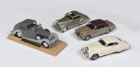 ROLLS-ROYCE/BENTLEY: A group of four 1:43 scale Rolls-Royce & Bentley models