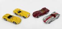 FERRARI: A group of four 1:43 scale Ferrari models