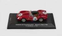 FERRARI: An IXO 1:43 scale, Ferrari 250LM Testarossa car No.14 Le Mans winner 1958 as driven by O.Gendebien & P.Hill