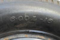 DUNLOP: A used set of 5.50-16 CR48&nbsp;Dunlop Racing Tyres&nbsp; - 3
