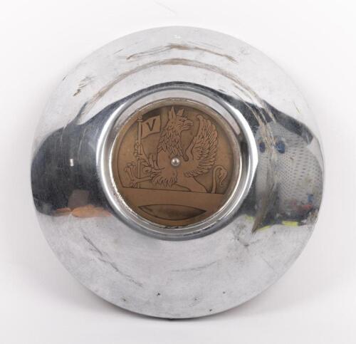 VAUXHALL: An early Vauxhall hub cap, 28.5cm in diameter