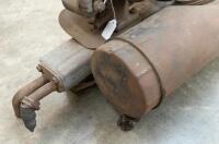 MANIFOLD: A circa 1950s/1960s manifold set-up with twin SU carburettors - 5