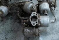 CARBURETTORS: A group&nbsp;of five SU carburettors with bulbs - 4