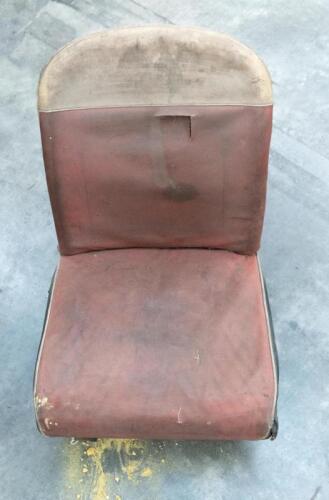 SEAT: A circa 1950s / 1960s lightweight seat, seat cushioning has begun to deteriorate