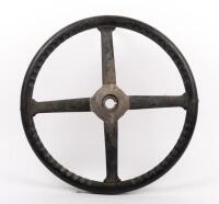 STEERING WHEEL: A four spoke steering wheel, 43cm in diameter - 3