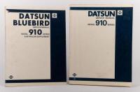 DATSUN:&nbsp;A 1980&nbsp;Datsun Bluebird Model 910 Series&nbsp;Service Manual & separate Australian Supplement booklet