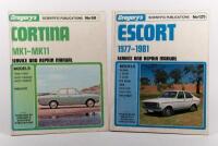 FORD: Two Gregory's Ford Service & Repair Manuals