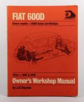 TRIUMPH: A J.H. Haynes 1973 Fiat 600D Sedan & Multipla 1960-1970 Owner's Workshop Manual