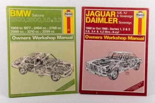 HAYNES: Two Haynes Owners Workshop Manuals