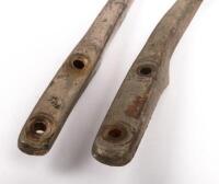 WINDSCREEN SUPPORT ARMS: A pair of early vintage windscreen support arms&nbsp; - 3