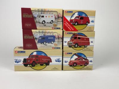 CORGI: A group of Limited Edition emergency vehicles models