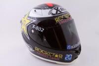 NOLAN J. LORENZO REPLICA: A 2012 Nolan Jorge Lorenzo, Wilco Zeelenberg, Yamaha, Spain, Original helmet [Location: Melbourne] - 6