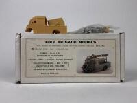 FIRE BRIGADE MODELS: A Fire Brigade Models Fordson 7V Heavy Unit fire truck white metal kit - 2