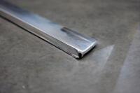 FORD MUSTANG: A Ford Mustang 67-68 rocker moulding, left hand side, C7ZZ-6510177A, NOS, manufactured by Corvex, made in Taiwan, has a crease in the moulding half way along, has fitting clips and hardware&nbsp; - 4