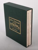 HERSHAM AND WALTON MOTORS: 'John, George and the HWM's - The First Racing Team to Fly the Flag for Britain by Simon Taylor', a two volume set of hardcover books signed by the author in slipcase, published in 2019 - 4