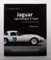 JAGUAR E-TYPE: 'Great Cars #1 - Jaguar Lightweight E-type - The Autobiography of 4 WPD by Phillip Porter', signed by the author, published 2014, hardcover, 320 pages