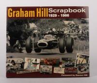 GRAHAM HILL: A large hardcover book "Graham Hill Scrapbook 1929-1966" by Philip Porter, signed by the author, published 2007 by Porter Press International, 177 pages