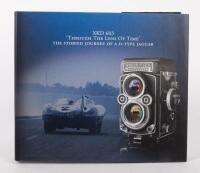 D-TYPE: 'XKD 603 - Through the Lens of Time - The Storied Journey of a D-Type Jaguar by Clive Beecham', hardcover book, published in 2021, 340 pages