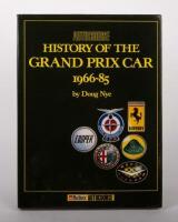 GRAND PRIX: 'Autocourse - History of the Grand Prix Car 1966-85 by Doug Nye', hardcover book, published 1986, 264 pages