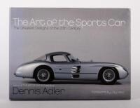 SPORTS CARS: 'The Art of the Sports Car - The Greatest Designs of the 20th Century by Dennis Adler', hardcover book, published 2002, 236 pages