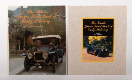 JAMES FLOOD: Two volumes of the James Flood Book of Early Motoring series by H.H Paynting, includes Volume three, limited edition [145/4000], published 1976 and Volume four, limited edition [826/3500], published 1980, comes with slipcase