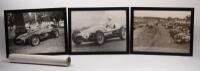 AUSTRALIAN MOTOR RACING: A collection of 16&nbsp;posters of drivers and cars at Australian motor racing events