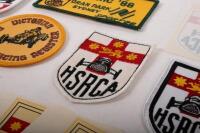 AUSTRALIAN RACING CLUBS: A collection of 13 cloth patches and stickers from Australian Racing clubs - 2