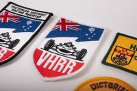 AUSTRALIAN RACING CLUBS: A collection of 13 cloth patches and stickers from Australian Racing clubs - 4