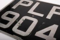 NUMBER PLATES: A collection of British number plates - 2