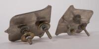 MG: Two MG grille badges - 2