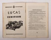 AUSTRALIAN GRAND PRIX: An official program from the November 21, 1953 Australian Grand Prix held at Albert Park Circuit - 2