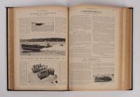 THE MOTOR BOAT: Three hardcover books, 'The Motor Boat' - 4