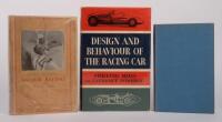 MOTOR RACING: A collection of three hardcover books relating to motor racing