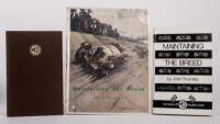 MG: Three hardcover books relating to the MG brand