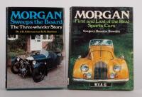 MORGAN: Two hardcover books relating to Morgan