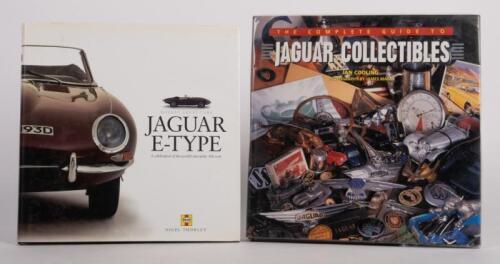 JAGUAR: Two hardcover books relating to Jaguar,