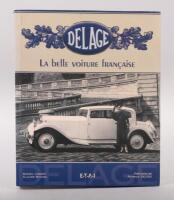 DELAGE: 'DELAGE - LA BELLE VOITURE FRANCAISE' hardcover book by Daniel Cabart, Claude Rouxel