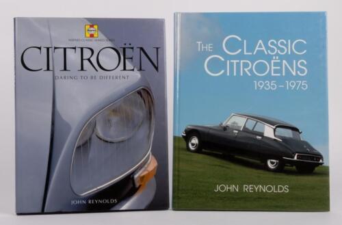 CITROEN: Two hardcover books relating to Citroen