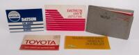 JAPANESE: A group of Japanese make owners manuals