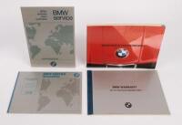 BMW: A 1981 E21, 3 Series, owners manual, includes wallet, handbook, warranty booklet, service booklet and dealers directory