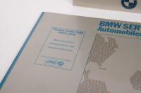 BMW: A 1981 E21, 3 Series, owners manual, includes wallet, handbook, warranty booklet, service booklet and dealers directory - 3